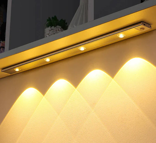 Lampara Led Adhesiva Con Detector de movimiento Inteligente