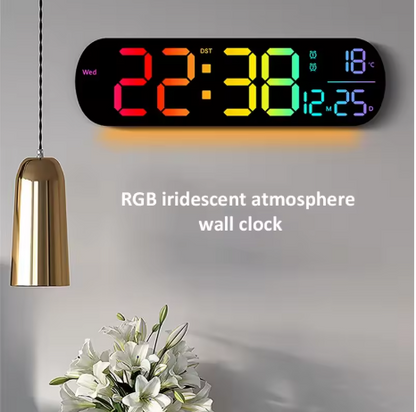 Reloj de pared Digital luminoso LED