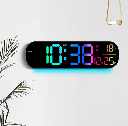 Reloj de pared Digital luminoso LED