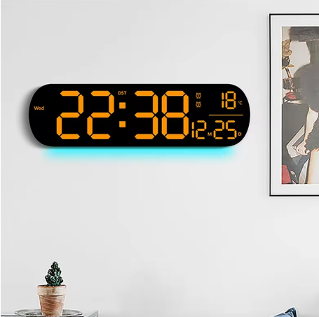 Reloj de pared Digital luminoso LED