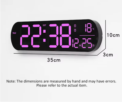 Reloj de pared Digital luminoso LED